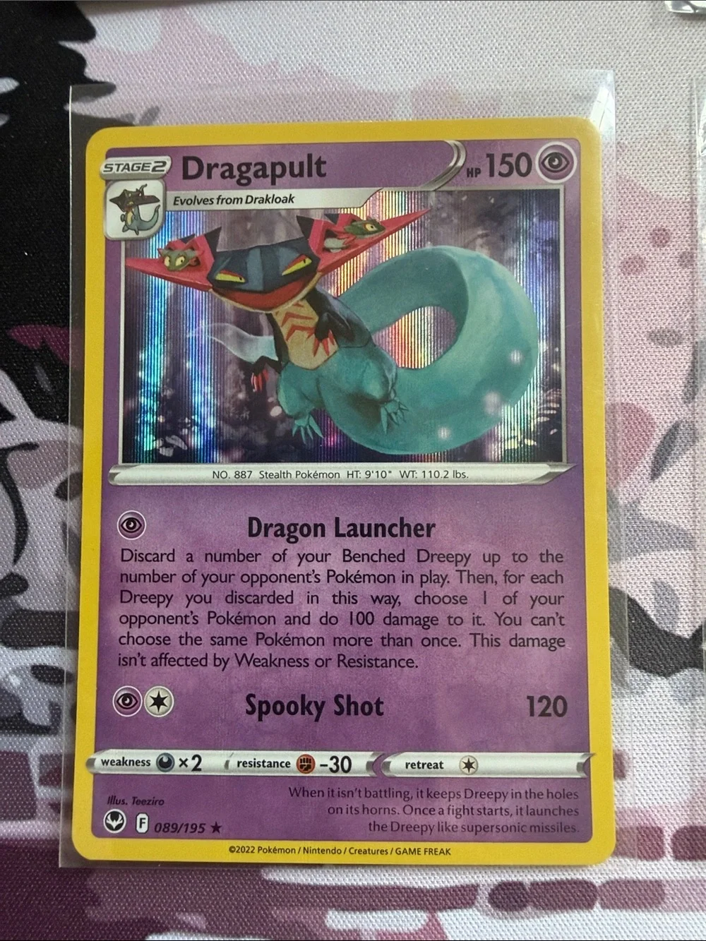 Dreepy Drakloak Dragapult Reverse Holo Evolution Pokémon Card Lot TCG ✨5/$25✨